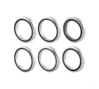 Set di cuscinetti per sterzo per bicicletta, 38, 39, 41, 41,8, 46,9, 52 mm, per modelli di bici da strada e mountain bike, struttura in metallo resistente per una maneggevolezza costante (52 mm)