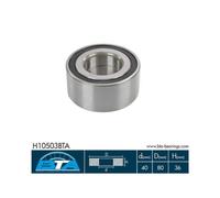 Set di cuscinetti ruota BTA H10503BTA
