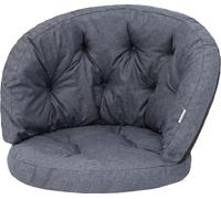 Set di cuscini da giardino "Amanda" piccolo - 2 pezzi (50×50 e 100×38 cm), spessore 5 cm, con cinghie, resistente alle intemperie | Pillopriim