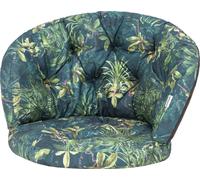 Set di cuscini da giardino "Amanda" piccolo - 2 pezzi (50×50 e 100×38 cm), spessore 5 cm, con cinghie, resistente alle intemperie | Pillopriim