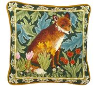 Set di cuscini da ricamo Bothy Threads "Woodland Fox Tapestry", 35,5x35,5cm, tac