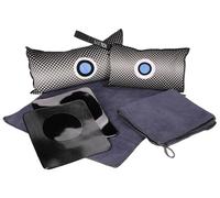 Set di cuscini per deumidificazione auto DRY CAR, 6 pezzi, cuscino da 350 g, cuscino da 1000 g, 2 panni per auto, 2 tappetini antiscivolo per auto