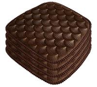 Set Di Cuscini Per Sedie Da Cucina Da 1/2/4/6, Cuscini Antiscivolo Per Sedie Da Pranzo Con Lacci, Cuscino Per Sedie Da Pranzo in Memory Foam, Cuscino Per Seduta Staccabile