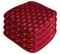 Set Di Cuscini Per Sedie Da Cucina Da 1/2/4/6, Cuscini Antiscivolo Per Sedie Da Pranzo Con Lacci, Cuscino Per Sedie Da Pranzo in Memory Foam, Cuscino Per Seduta Staccabile