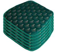 Set Di Cuscini Per Sedie Da Cucina Da 1/2/4/6, Cuscini Antiscivolo Per Sedie Da Pranzo Con Lacci, Cuscino Per Sedie Da Pranzo in Memory Foam, Cuscino Per Seduta Staccabile