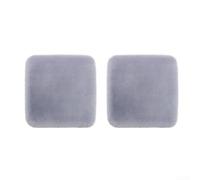 Set di cuscini per seggiolino auto in peluche progettato per comfort e protezione in caso di freddo (grigio)