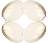 Set Di Cuscini Rotondi per Sedie da Bistrot da Esterno 2/4 Pezzi 11/15/13 Cuscini Rotondi Spessi per Sedie da Giardino Impermeabili Rotondi per Mobili da Esterno (C1,40 Cm/15 Pollici 4 Pezzi)