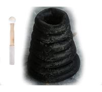 Set di cuscini tibetani per campana tibetana in broccato di seta per campana sonora, include martello nero 6 30,5 cm