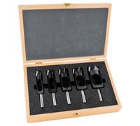 Set Di Cutter A Disco 5 Pezzi 15, 20, 25, 30, 35 MM In Cassetta Di Legno FAMAG