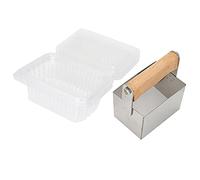 Set di cutter di apicoltura set in acciaio inossidabile stampo rettangolare taglio di resistente alla corrosione resistente al con scatola per apicoltori professionisti in