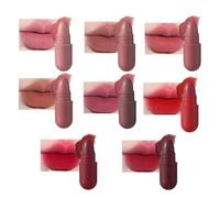 Set di da viaggio 8 Colori Balsamo Labbra Portatile Opaco Naturale