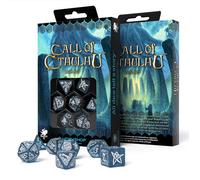 Call of Cthulhu Dice Set Abyssal & White (7)