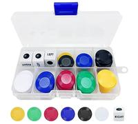 Set di dadi centrali sinistro e destro, set di dadi Lrc con 3 dadi 72 chip colorati, dadi per giochi da tavolo centrale sinistro destro