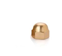 Set di dadi ciechi in ottone M3-M20 Elementi di fissaggio esagonali a testa tonda con dado a cappuccio in rame(M16 1pcs)