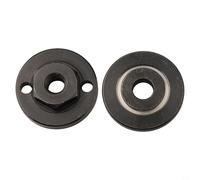 Set di dadi con flangia esterna per smerigliatrice angolare, con esagono M10 e piastre di pressione assortite, su misura per un taglio ottimale (M10+22 mm)