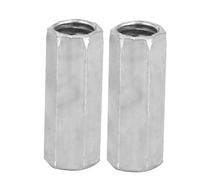 Set di Dadi con Manicotto Esagonale M8 10 pezzi. Dado Utilizzato Come Elementi di Fissaggio Filettati di Supporto M8, Dado di Accoppiamento Filettato M8 (M8*28)