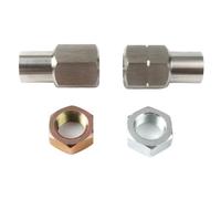 Set di dadi di bloccaggio e tappi di saldatura da 7/8 pollici-18 RH LH per estremità - compatibili con sospensioni Off Road a 4 bracci