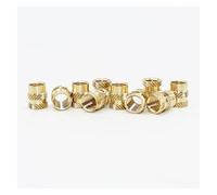 Set di dadi di inserimento da 90-1400 pezzi M2 M2.5 M3 M4 M5 M6 in ottone con inserto termico, inserti filettati zigrinati a caldo for stampa 3D, dado di rame incorporato(M3 (400PCS))
