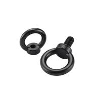 Set di dadi for golfari di sollevamento in acciaio inossidabile SS304 nero da M16 a M36 - Durevoli e resistenti alla corrosione for il sollevamento di macchinari