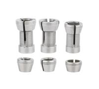 Set di dadi in acciaio al carbonio in diverse dimensioni, tra cui 6 mm, 6,35 mm, 8 mm, per operazioni professionali di lavorazione del legno