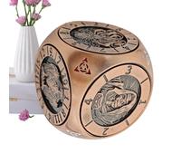 Set Di Dadi In Metallo | Set di Dadi Spinner in Metallo con 6 Facce - Portatili per Intrattenimento Competizione Libero Casa e Bar