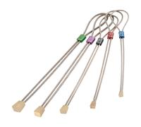 Set di Dadi in Ottone IMP 1-5 per Protezione Marginale, 51g - Design Robusto e Codifica a Colori