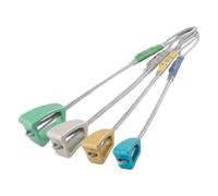 Set di Dadi Leggeri e Affidabili Tech-Table Halfnuts 8-11, 138 g, Design Conico per Fessure Poco Profonde