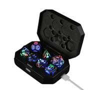 Set di dadi luminosi, dadi elettronici, dadi luminosi per giochi di ruolo, poliedrici che si illuminano, dadi lampeggianti ricaricabili, dadi lampeggianti per giochi di ruolo, set di dadi con