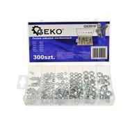 Set di dadi metrici in acciaio inox, 300 pezzi (20/24)
