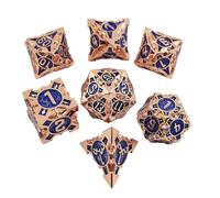 Set di dadi multi-face, set di dadi multifunzione: 7 giochi divertenti e portatili per giochi di ruolo, giochi da tavolo, feste in famiglia