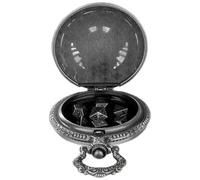 Set di dadi orologio da tasca | poliedrici metallici leggeri | Fascino durevole, dadi in metallo con tasca orologio ruoli ruoli ruoli per uomini e donne giocatori
