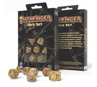 Set Di Dadi Pathfinder Azlant Oro E Nero Giochi Di Ruolo Q-workshop SPAT31