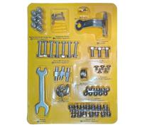 Set di dadi per bulloni per riscaldamento a terra, parti di ricambio antivento per riscaldatori da patio rotondo/quadrato per uso esterno Ombrello riscaldatore rotondo