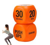 Set di dadi per esercizi: 1 paio di dadi per il fitness, attrezzatura divertente | Attrezzatura per la forza divertente, accessorio portatile per la palestra domestica, herram