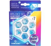 Set di dadi per giochi di ruolo di qualità premium della serie Gamegenic Glow (s