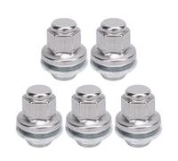 Set di Dadi per Prigionieri per Aletta Ruota 5 Pezzi, C2C35294010, C2S50885, C2C35294, 611-980 Dadi Prigionieri Aletta Ruota, Dadi Prigionieri Aletta Ruota Lega Acciaio M12 X 1,5
