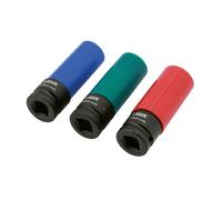 Set Di Dadi Per Ruote Laser 1/2"D 3 Pezzi 3039