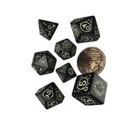 Set di dadi poliedrici di qualità Q Workshop con licenza ufficiale The Witcher C