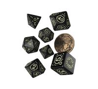 Set di dadi poliedrici di qualità Q Workshop con licenza ufficiale The Witcher C