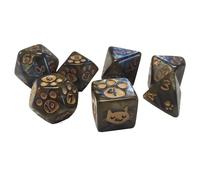 Set di dadi poliedrici per gattini (marrone)
