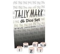Set di Dadi Tally Mark D6 - Perfetti per D&D, GDR, Giochi da Tavolo e Avventure di Ruolo - Dadi di Steve Jackson Games