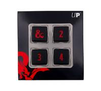 Set di dadi ufficiali Heavy Metal D6 X4 Ultra Pro per iconici Dungeon e Dragons