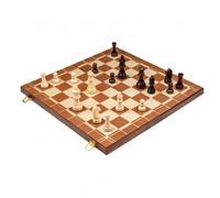 Set Di Dama Da Scacchi E Backgammon - Campo 40 Mm - Scritta Sul Bordo