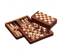 Set Di Dama Magnetico Per Scacchi E Backgammon - Campo 18 Mm