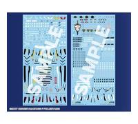 Set Di Decalcomanie Regolari VF-25 Macross Frontier UFFICIALE GIAPPONESE