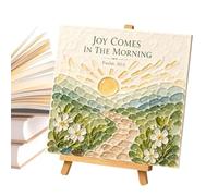 Set di decorazioni artistiche da parete, 20 x 14 x 5 cm, con versi biblici