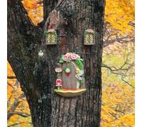 Set di decorazioni per esterni per porte e finestre delle fate, decorazioni