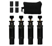 Set di deflatore regolabile - 4x4 Spin-On Valve Tools, Auto Stop Pressure Control System, Fast Deflation Performance, 10-30 PSI Precision Range, Heavy Duty Build Quality | Trail Air Management