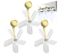 Set Di Deflettore Di Ventilazione Dell'aria HVAC - 3 Deflettori Di Tazza Di Aspirazione Per Il Controllo Della Direzione Del Flusso D'Aria | Ventilatore Di Guida Al Soffiaggio Anti-diretto, Soggiorno