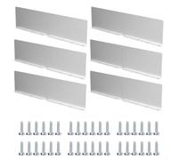 Set di deflettori per grondaie per l'acqua piovana per dirigere il flusso d'acqua e ridurre al minimo i potenziali danni causati dall'acqua (6 pezzi)